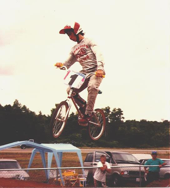 Vintage photo of Chris Luna